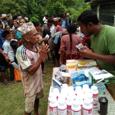 Emergency relief distribution 