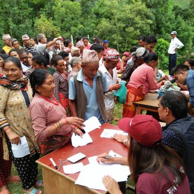 Relief distribution